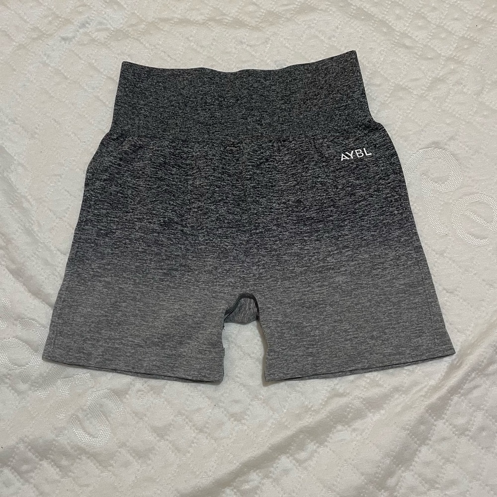 AYBL Dark Gray Ombré Shorts